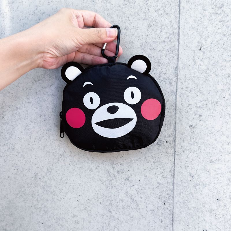 くまもん✩.*˚ カートバッグ ハンドメイド✩.*˚ ⭐️ハンドメイド＜受注販売＞⭐️くまさんのお顔柄トートバッグ