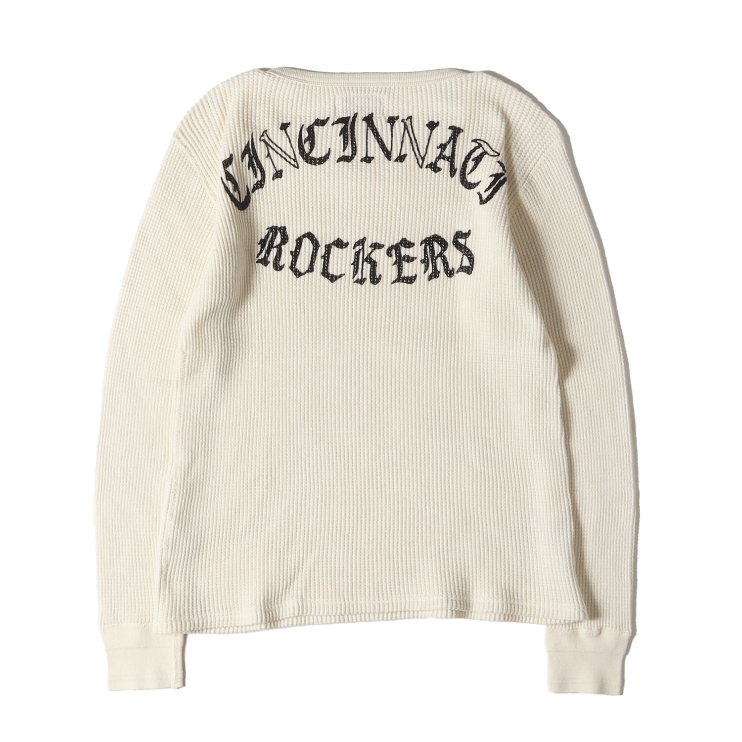 WACKO MARIA ワコマリア Tシャツ サイズ:M バックロゴ サーマル ロング 