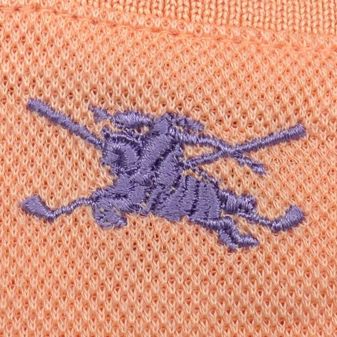 バーバリーゴルフ ポロシャツ ゴルフウェア 刺繍 オレンジ ピンク TJ994 バーバリーゴルフ ポロシャツ ゴルフウェア 刺繍 オレンジ