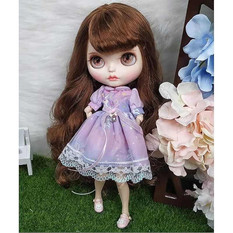 ブライスドール人形,ひな祭りの贈り物19個の改良した関節人形(J-CUS008)