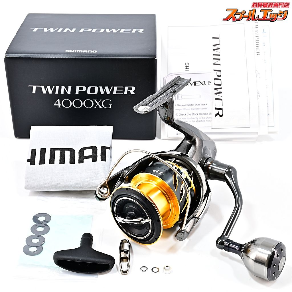 【シマノ】 20ツインパワー 4000XG ゴメクサス30mmカスタム 【シマノ】 20ツインパワー 4000XG ゴメクサス30mmカスタム