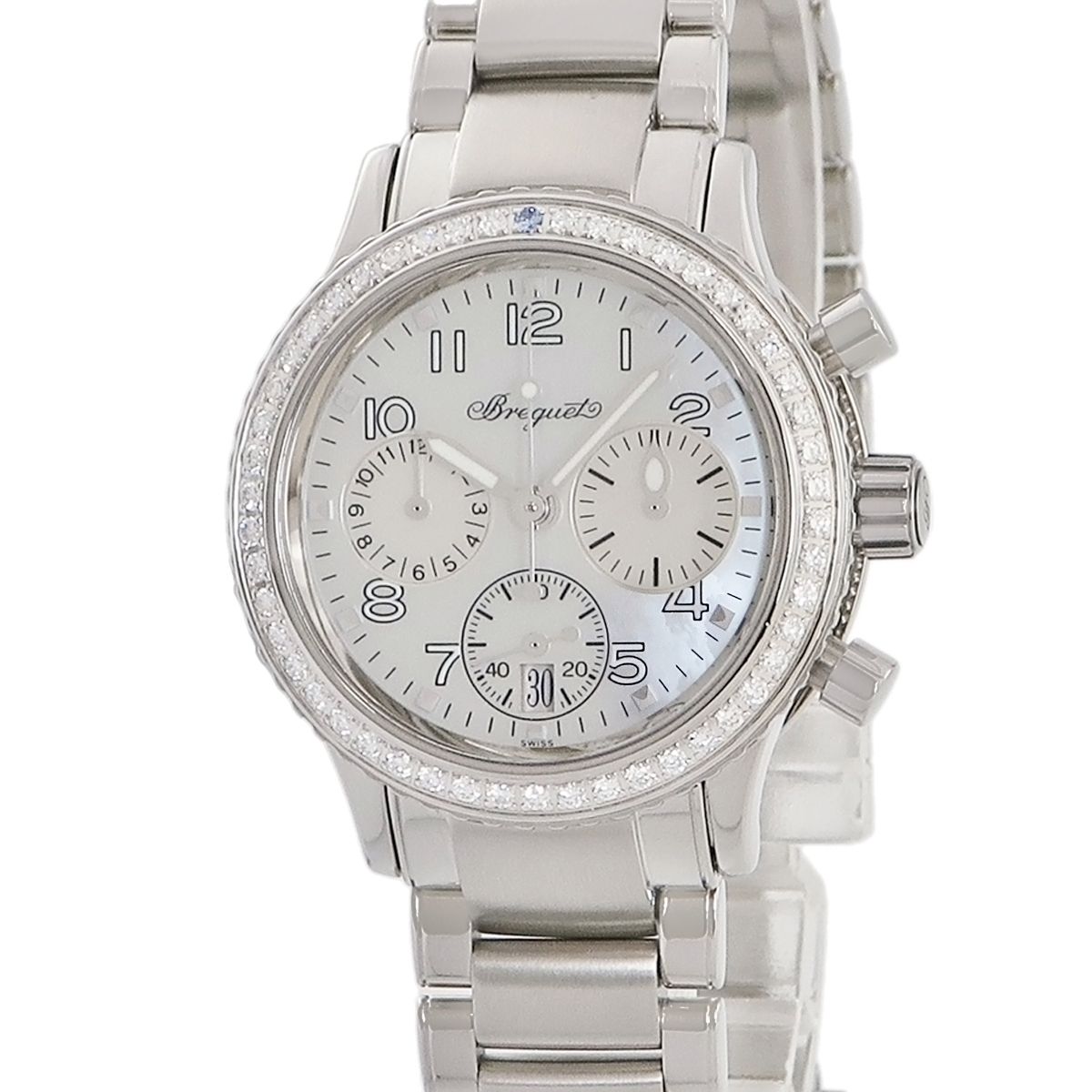 セイコー 有田 池田製 置時計 SEIKO 花型 色絵花鳥文様 訳あり