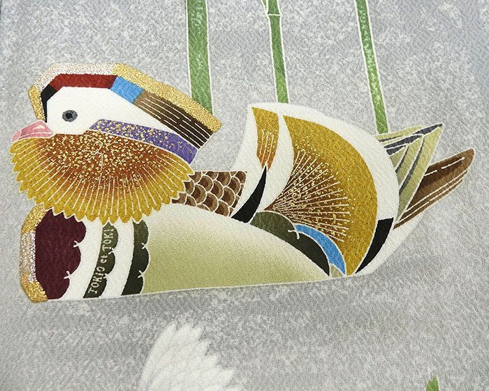 訪問着 未着用超美品 正絹 人間国宝 羽田登喜男作 TOKIOetTOKI