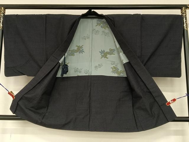 平和屋着物○男性 紬 アンサンブル 十字絣 正絹 逸品 AAAU8241zg 平和屋着物○男性 紬 アンサンブル 十字絣 正絹 逸品 AAAU8241zg