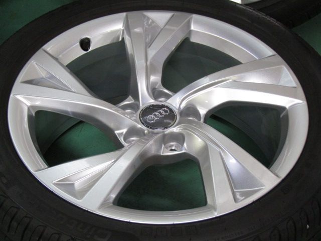 100%本物保証！ ガリキズ無し アウディ 8W系 A4 Sライン純正 5スポークフラッグデザイン 【即日発送】