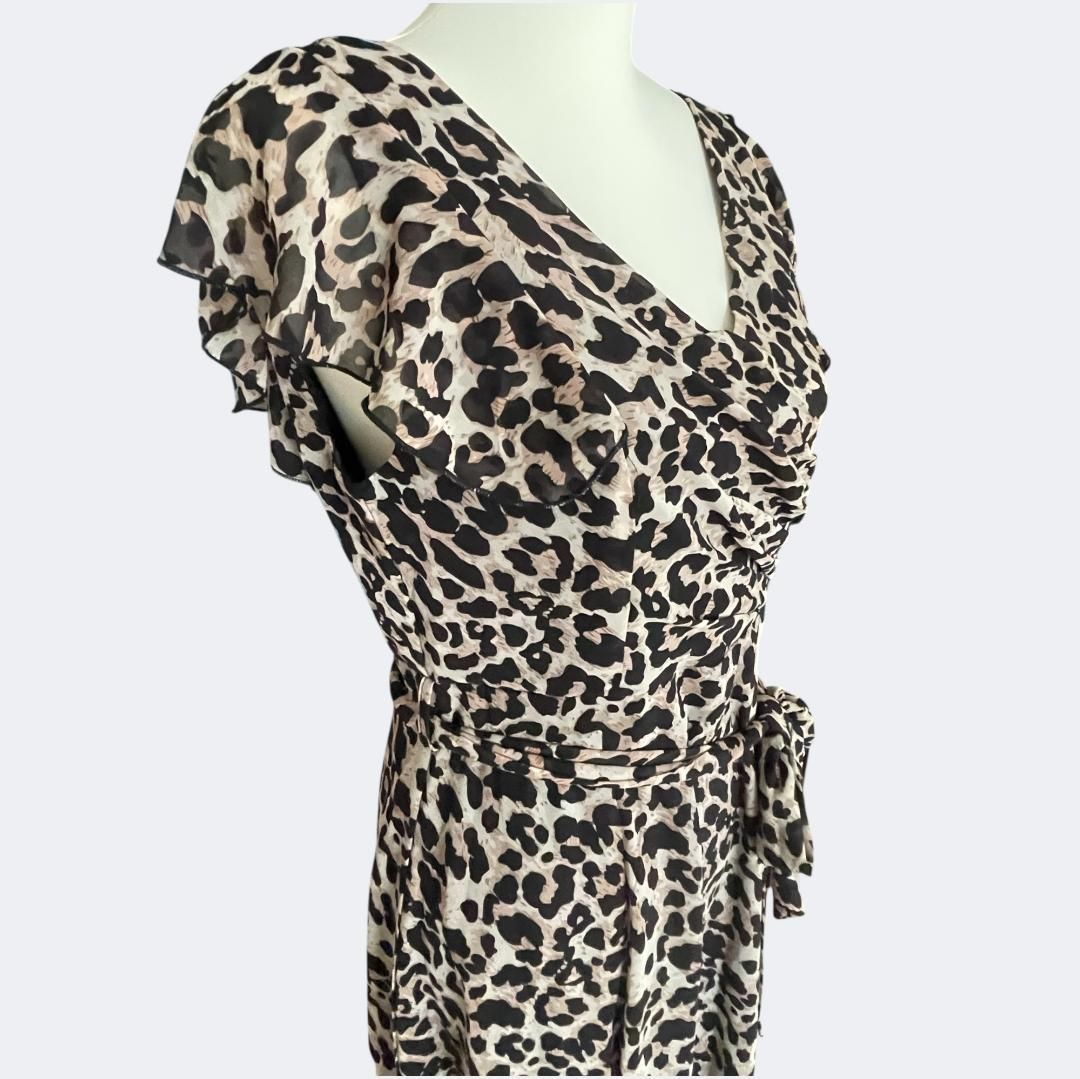 カシュクールフ ワンピースL