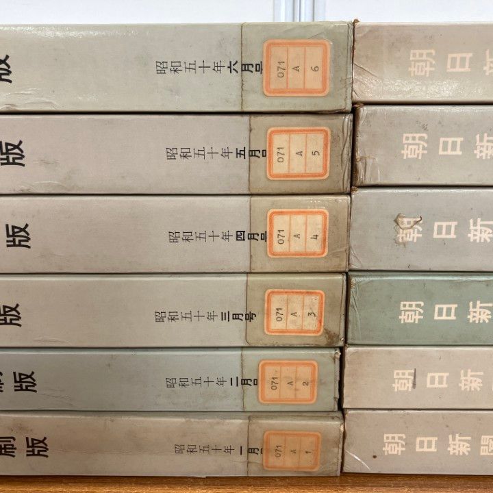 朝日新聞 縮刷版 2008年（平成20年） 1〜6月　6冊 朝日新聞 縮刷版 2008年（平成20年） 1〜6月 6冊 朝日