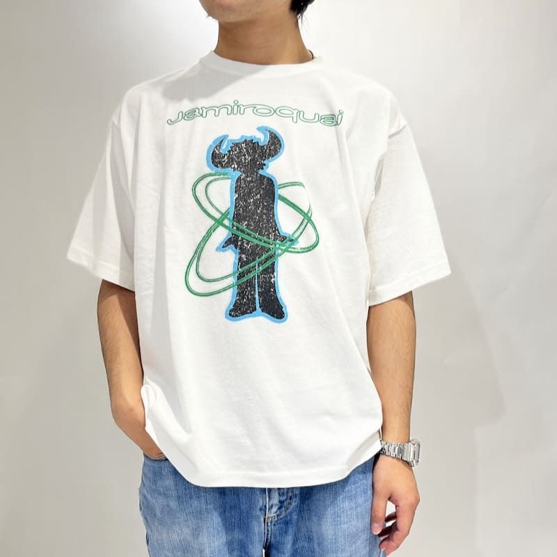 新品 メンズ ジャミロクワイ Jamiroquai バッファローマン プリント