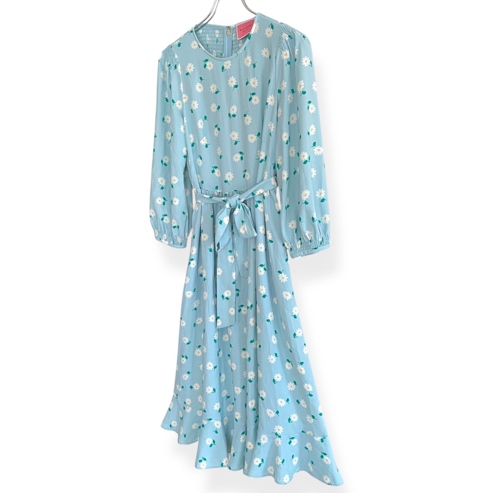 AN35 ファッション kate spade 花柄マキシワンピース