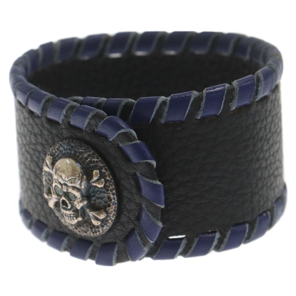 GT&COMPANY (ジーティ―カンパニー) Cross Bones Skull Leather 