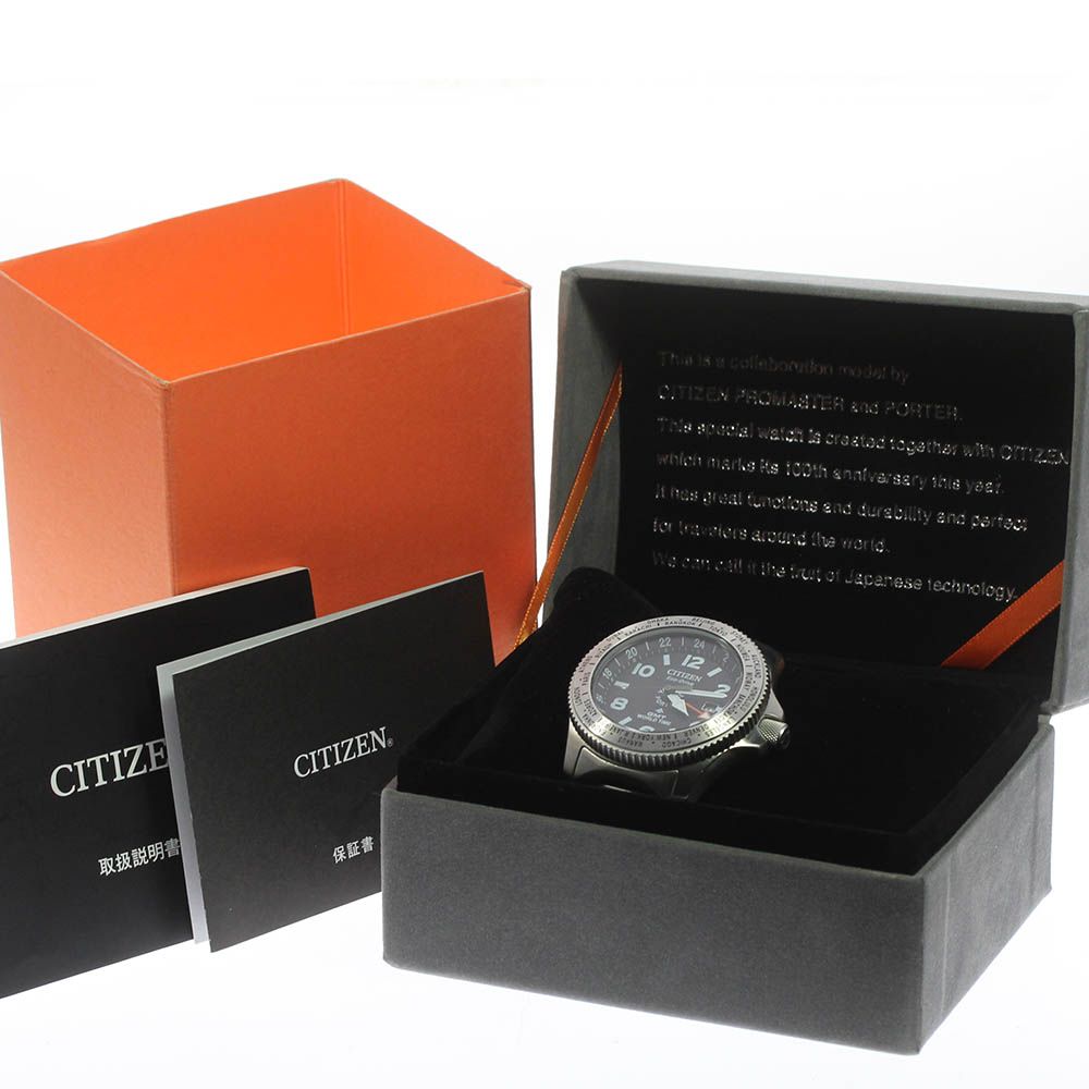 希少】シチズンポーターコラボ箱ベルト付B877-R011774