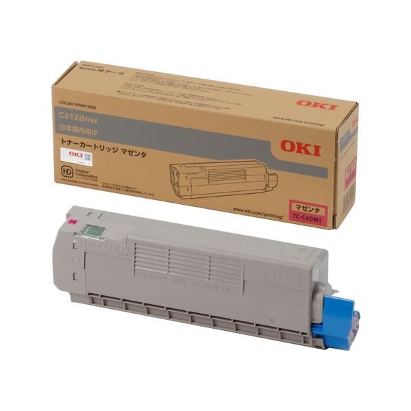 2024 沖データ トナーカートリッジ マゼンタ TC-C4DM1 1個 楽天市場