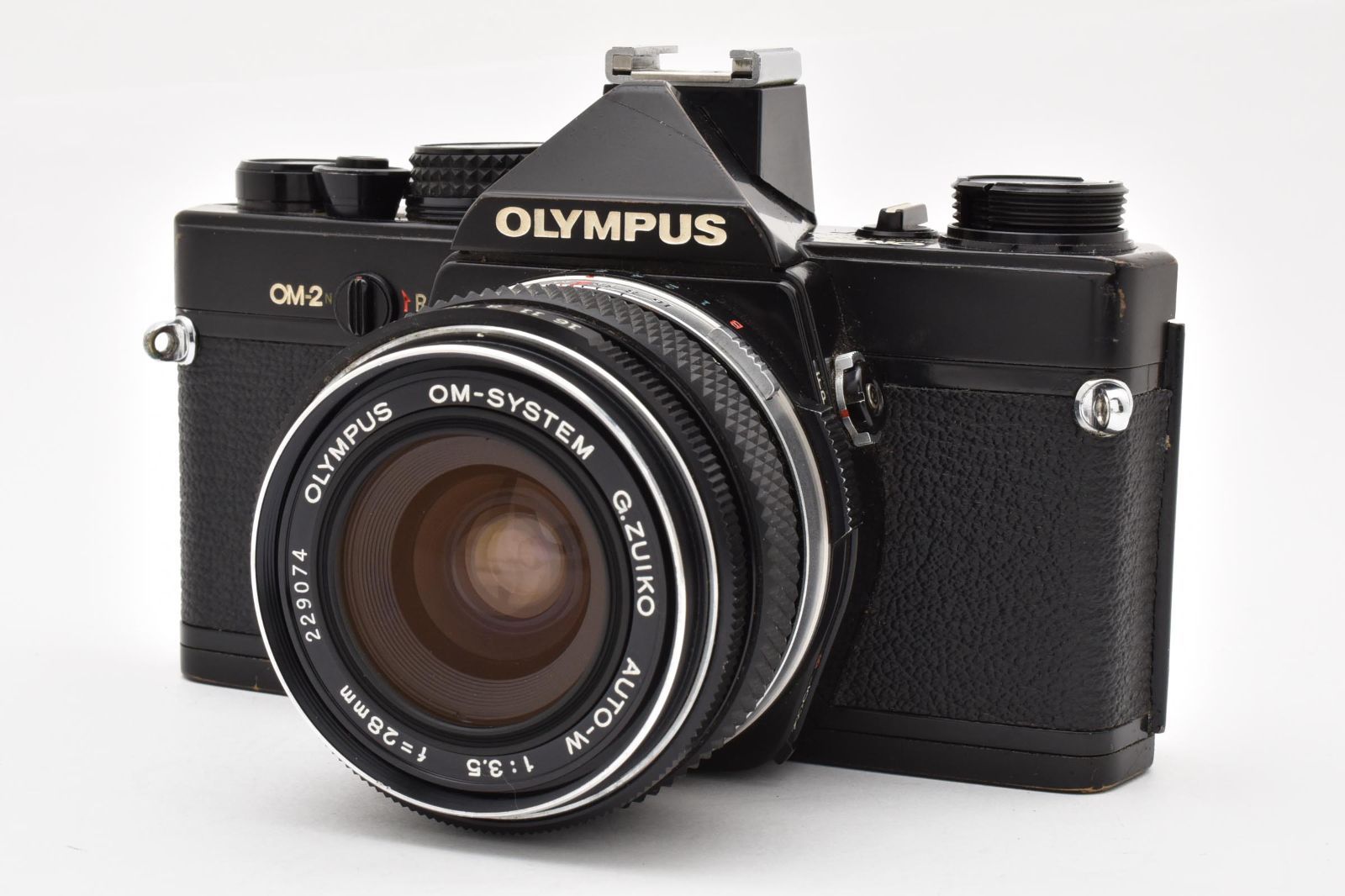 ☆ オリンパス OLYMPUS OM-2N ボディ G.ZUIKO AUTO-W 28mm F2.8