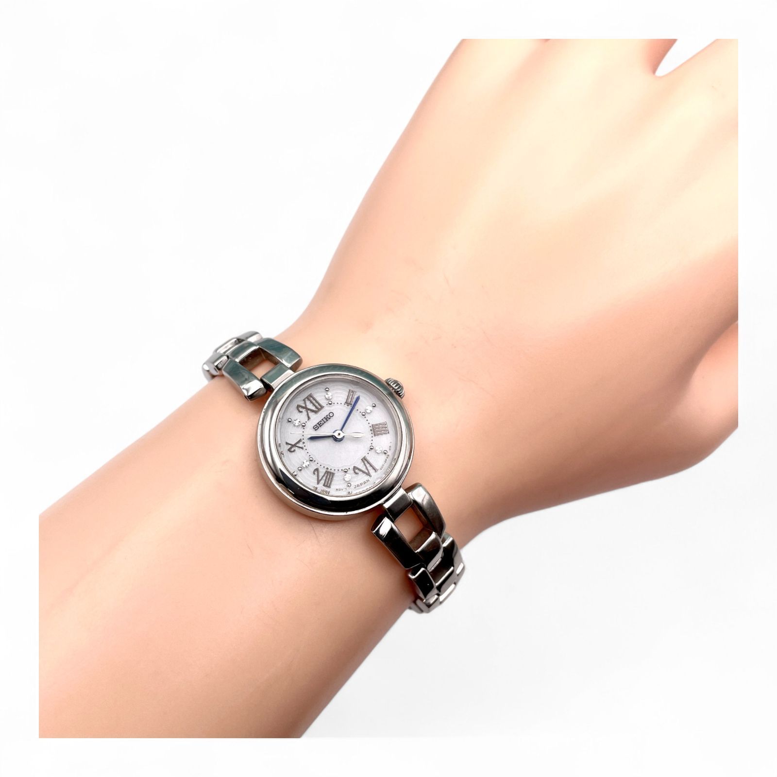 SEIKO セイコー SOLAR V117-00V0 ソーラー 腕時計 2025年最新】セイコー v117の人気アイテム - メルカリ