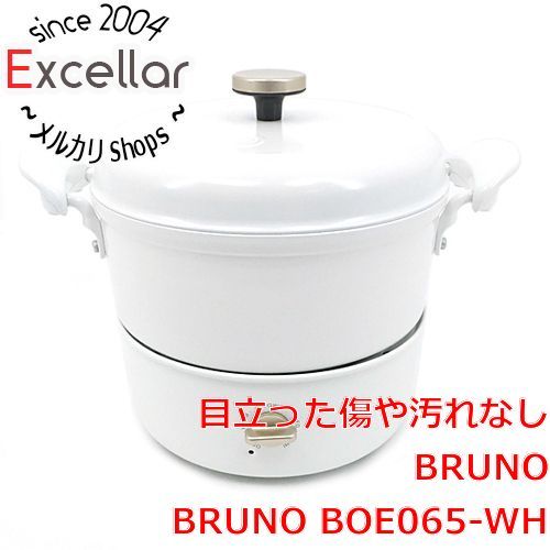 bn:1] BRUNO マルチグリルポット BOE065-WH ホワイト 未使用 - メルカリ