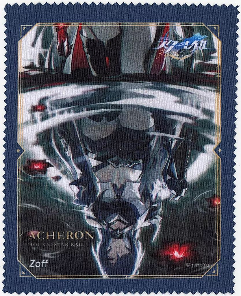 【限定・未使用】Zoff 崩壊スターレイル コラボ カフカ 眼鏡 黄泉 眼鏡拭き メガネブランド「Zoff」×スペースファンタジーRPG『崩壊：スターレイル