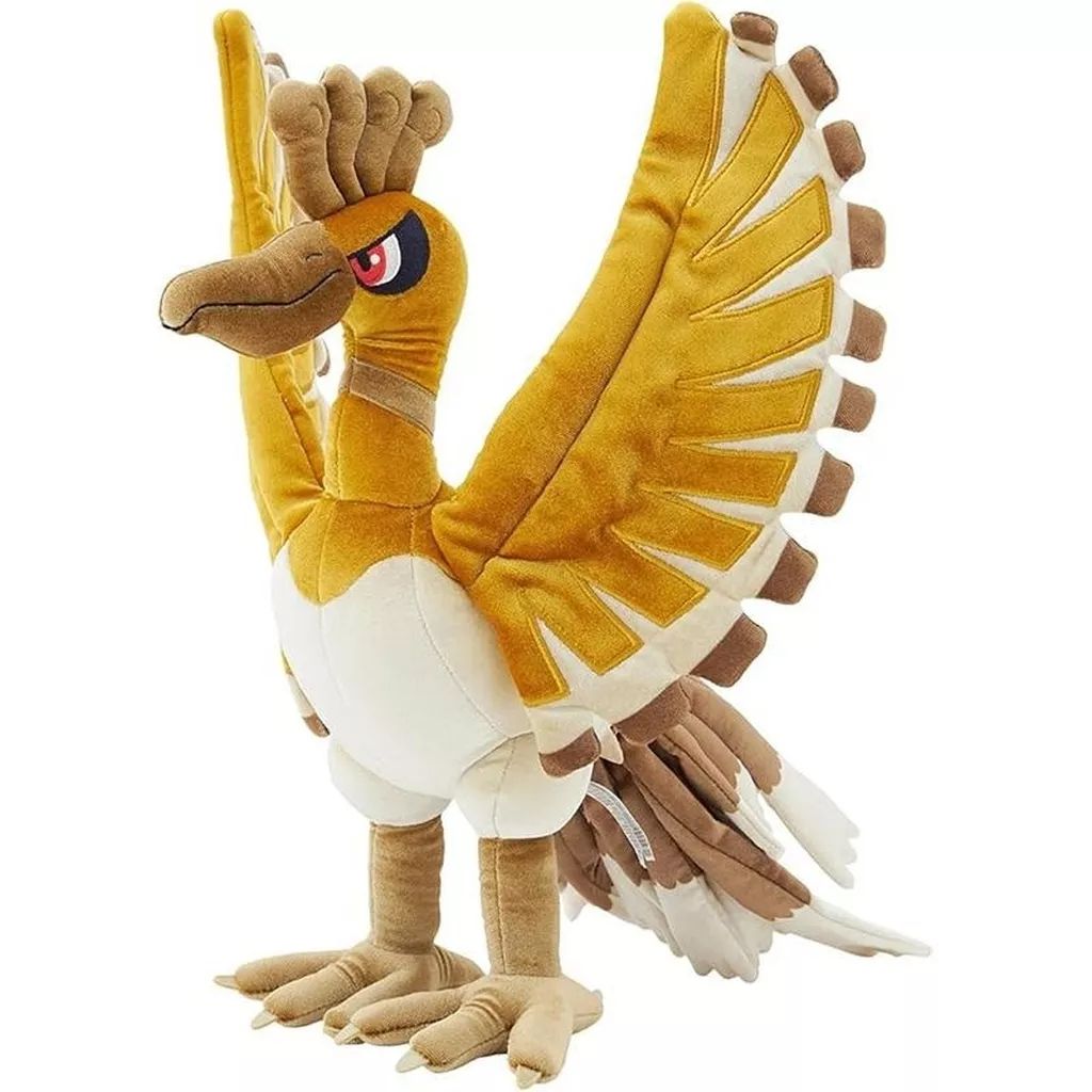 【高額売筋】 中古】ぬいぐるみ プレミアムぬいぐるみ ホウオウ(金) ぬいぐるみ