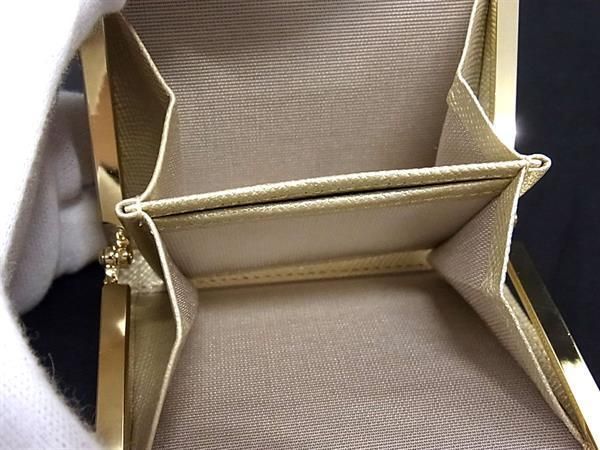 □新品□未使用□ BURBERRY バーバリー レザー がま口 コインケース