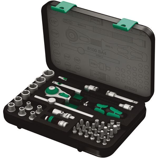 WERA ヴェラ 差込角1|4DR 41点組 サイクロップソケットレンチ セット 003535 工具 ツール DIY 作業工具 道具 レンチ
