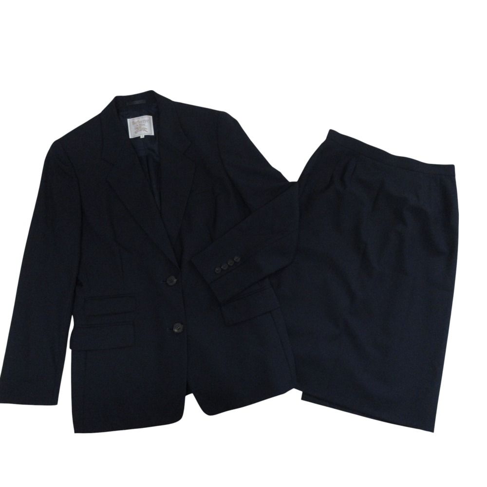 美品 BURBERRY'S バーバリー 2B シングル ジャケット スカート