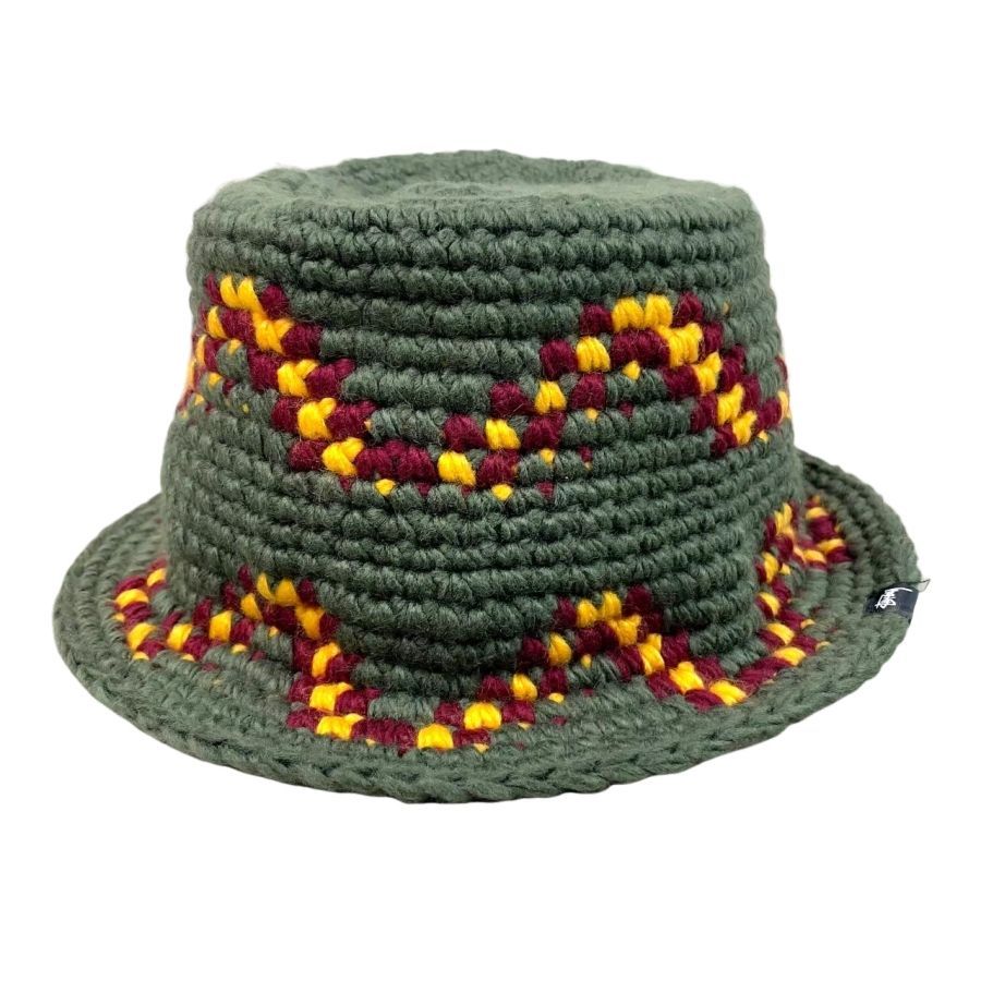 新品タグ付き！ステューシーStussyヘヴィーニットバケットハット帽子