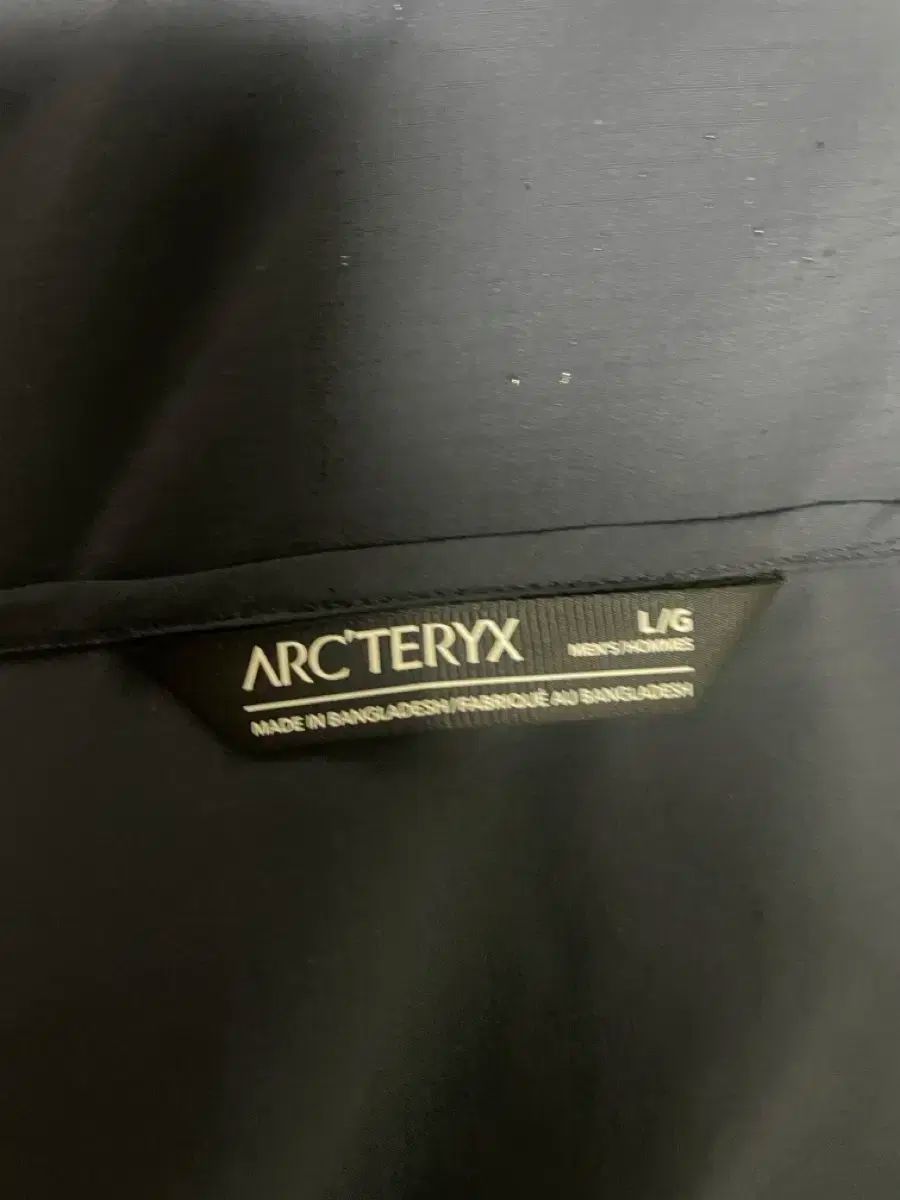 ARC TERYX アークテリクス スコーミッシュ フード ブラックサファイア L