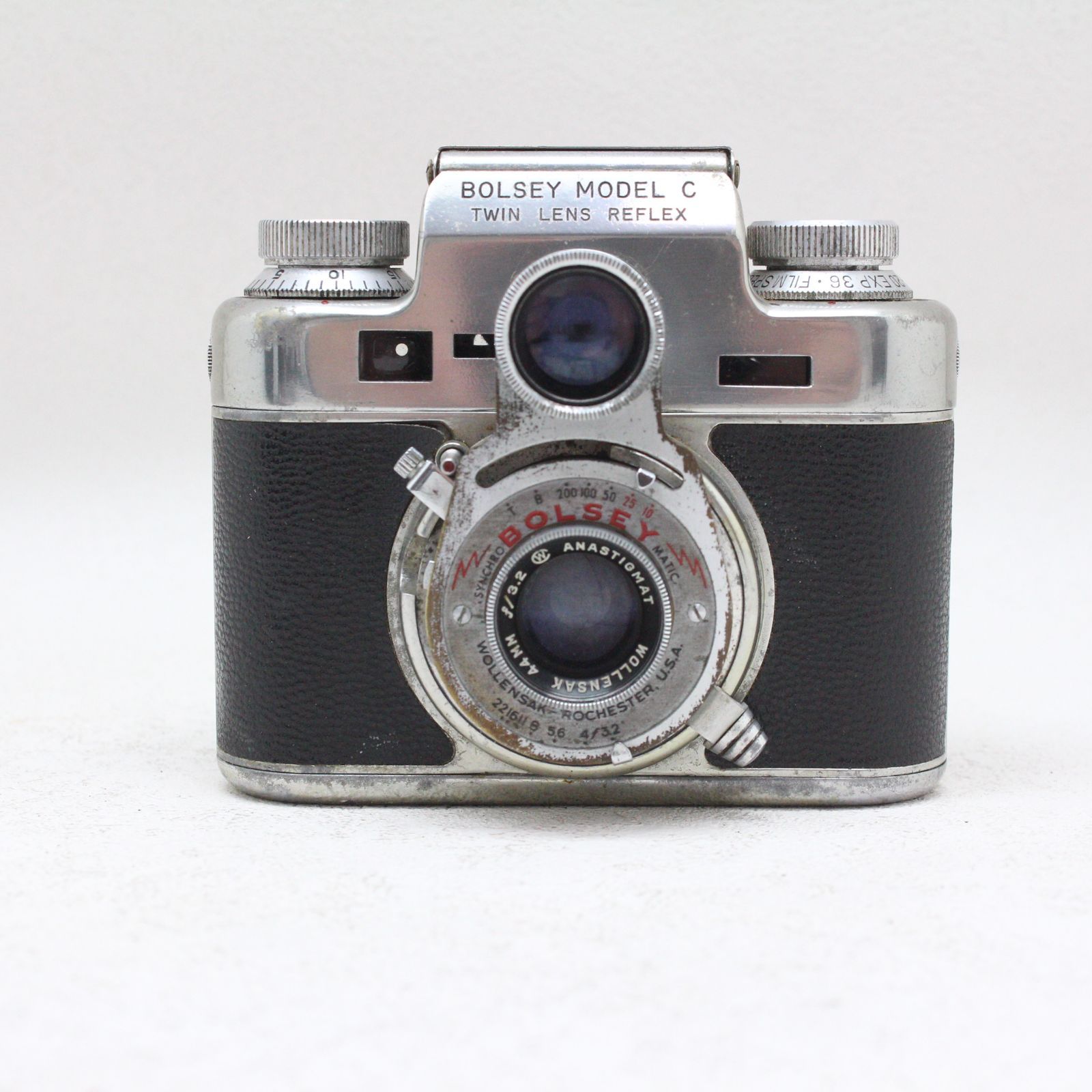 □【ジャンク】BOLSEY MODEL C 35mmﾌｨﾙﾑの二眼レフ 現状品 - メルカリ