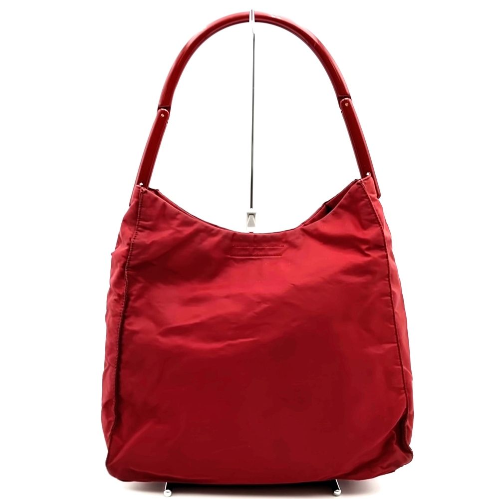 PRADA レッドナイロン製 トートバッグ PRADA(プラダ) / トートバッグ/ナイロン/RED/無地 | 中古品の