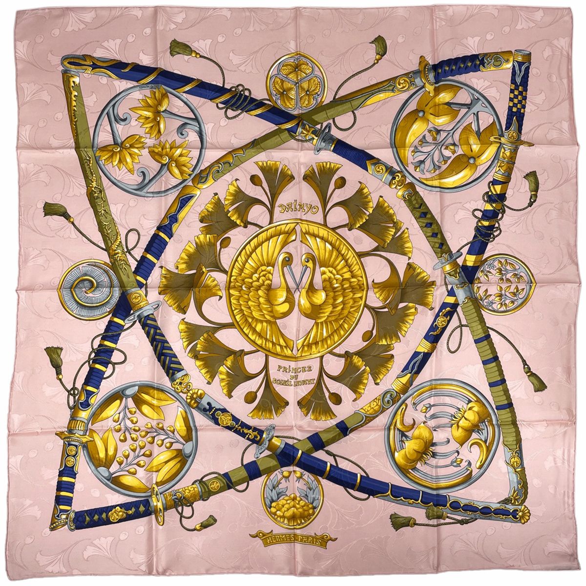 エルメス HERMES カレ 90 DAIMYO PRINCES DU SOLEIL LEVANT 大名 日