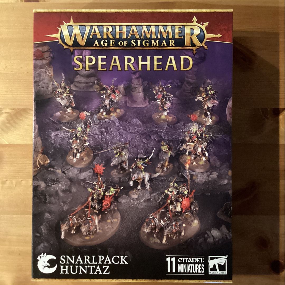 グルームスパイト ギット スピアヘッド 唸り群の狩人 Spearhead Gloomspite Gitz – Snarlpack Huntaz ウォーハンマーエイジ オヴ シグマー