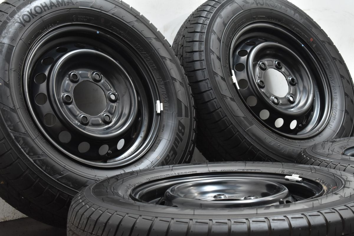 キャラバン 新車外し YOKOHAMA BluEarth タイヤホイールセット