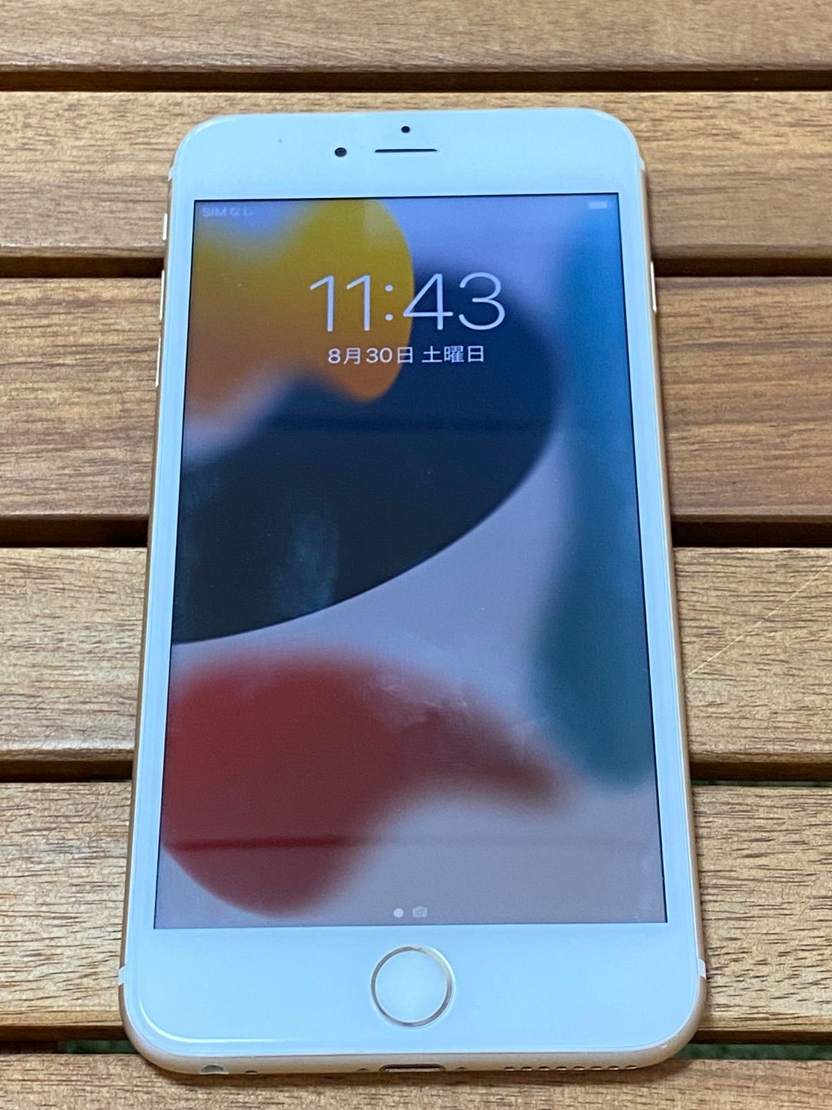 iPhone 6splus 64GB GOLD SIMフリー バッテリー100% ラスト