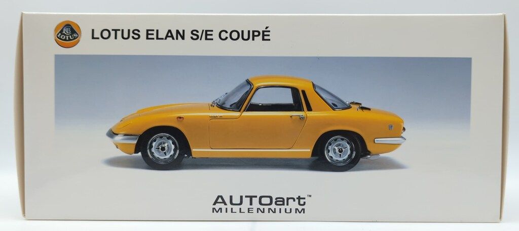 1/18 AUTOart ロータス エラン S3 S/E クーペ 1/18 AUTOart Lotus Elan Coupe S/E S3 (Red) Diecast Car Model
