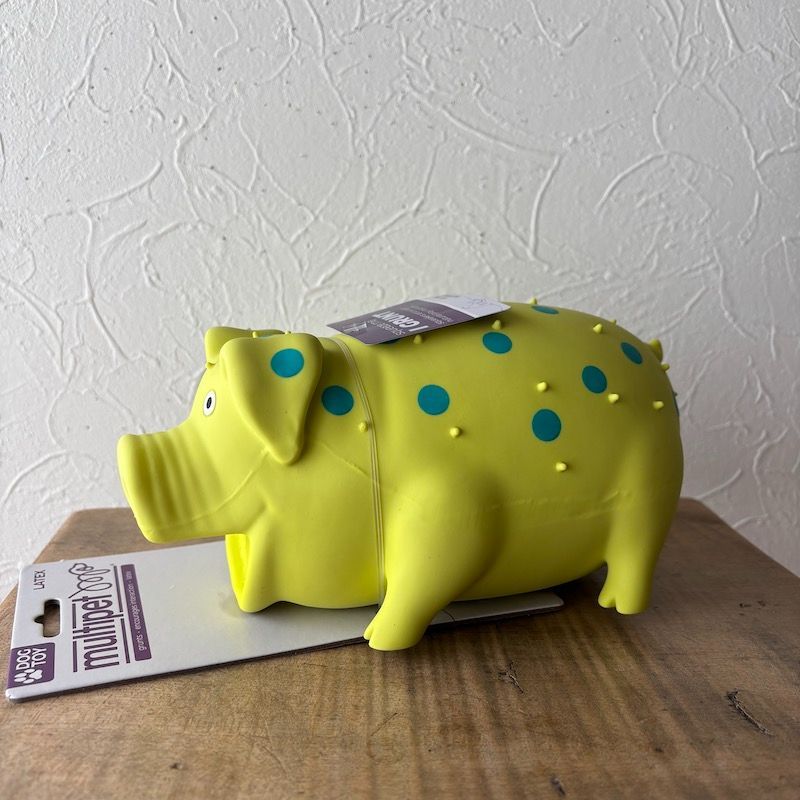 ラテックスグランティングピッグMULTIPET Grunting Pigs 9"