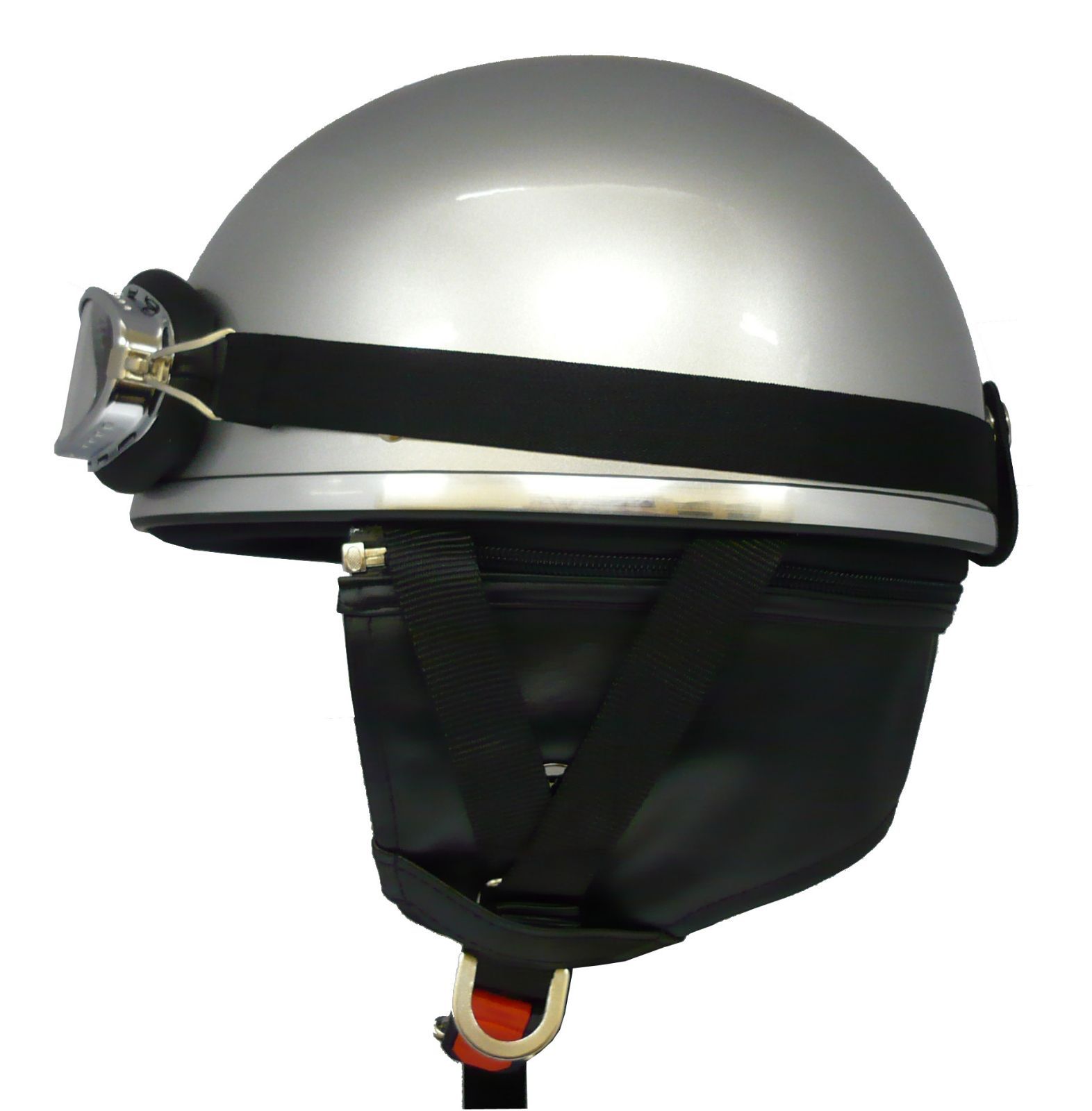 新品！ ZK-200 ヘルメット装飾ゴーグル付きビンテージヘルメット