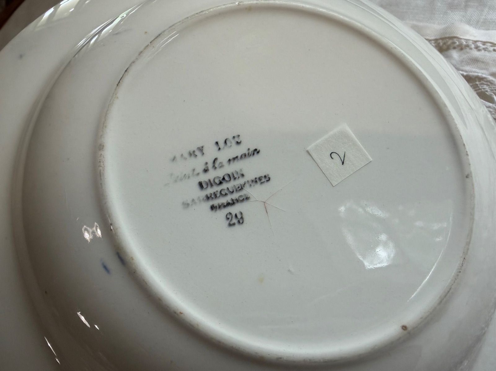 プレート フレンチスタイル