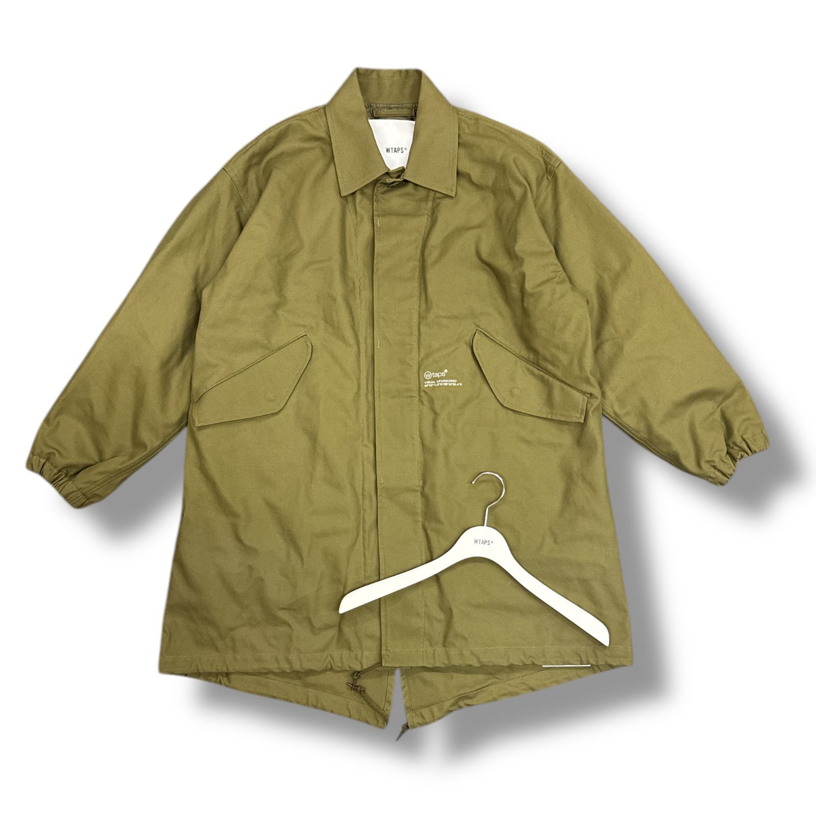 参考上代77000円 未使用品 WTAPS 24AW SMOCK / COAT / COTTON. SERGE 