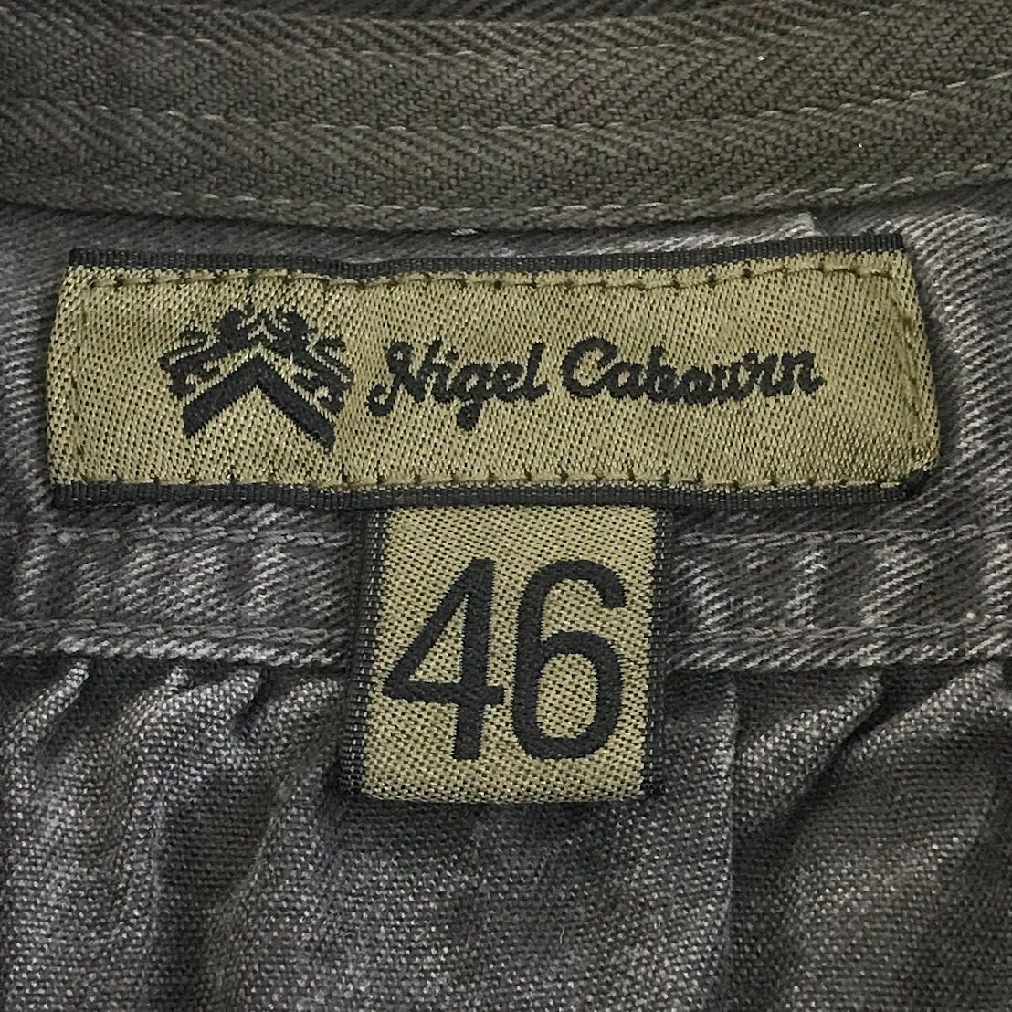 倉吉店】Nigel Cabourn | ナイジェルケーボン 長袖ポロシャツ