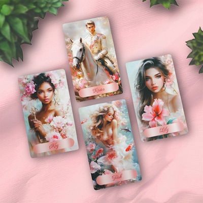 エレガントウーマンルノルマンカード 可憐