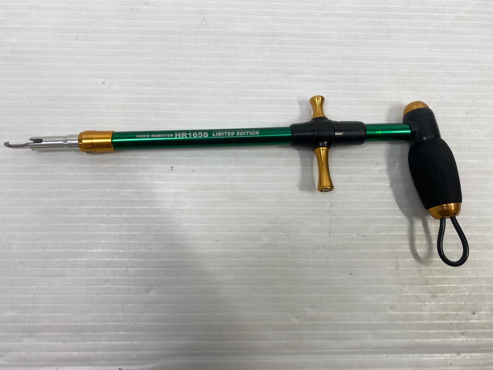鮮やかさのある 品 カラー HOOK REMOVER HR165S LIMITED EDITION フックリムーバー フィッシュグリップ グリーンゴールド ○YR-19428○ 耐久性がある