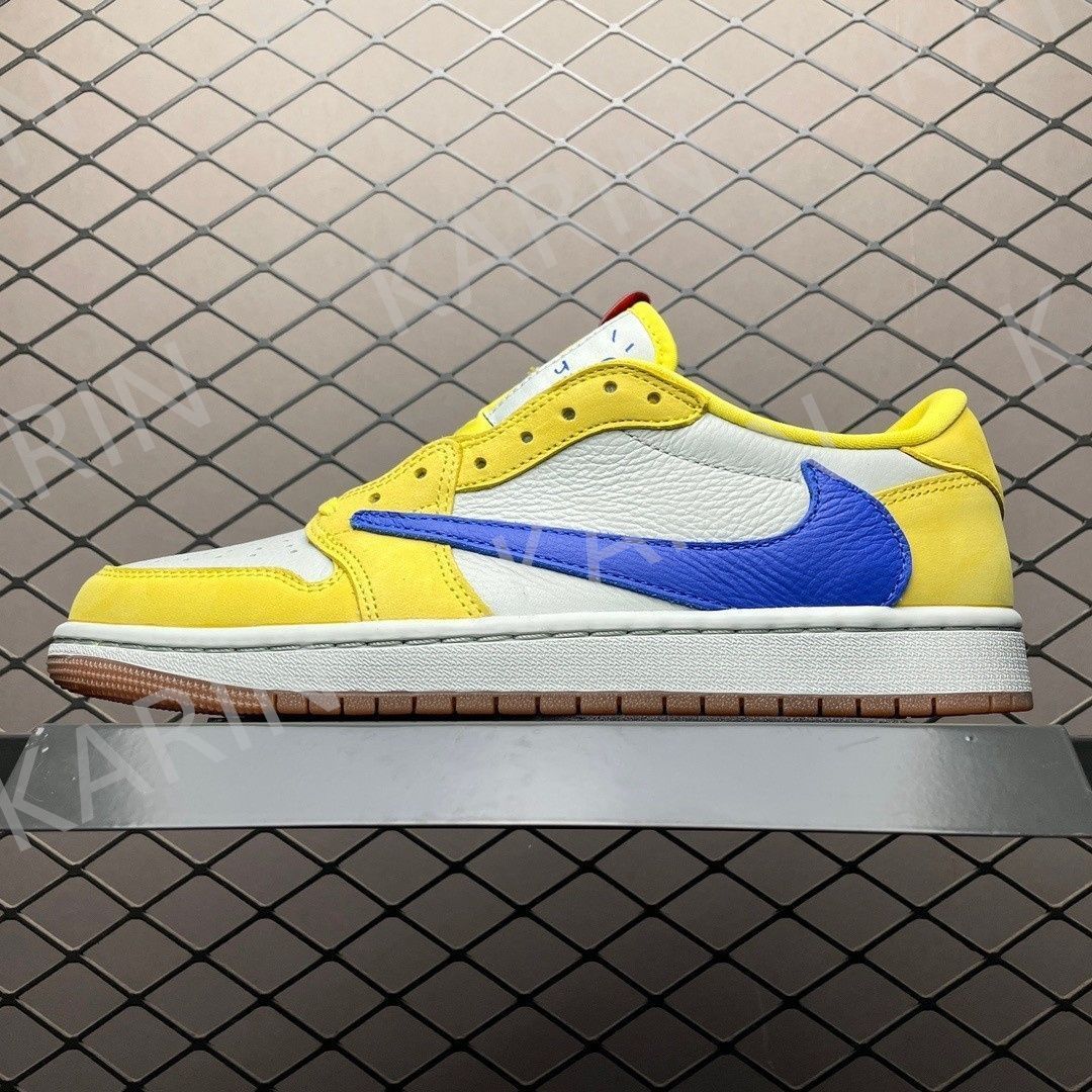 Nike トラヴィススコット × ナイキ ウィメンズ エアジョーダン1 レトロ 