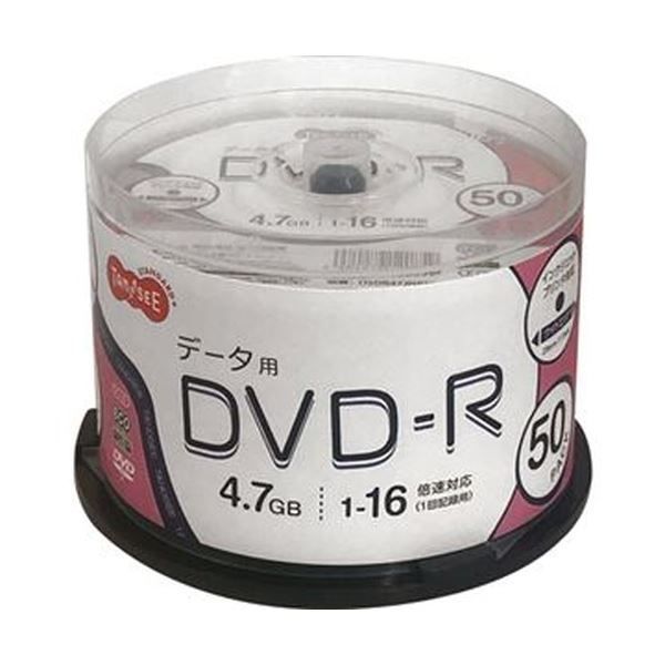 まとめ TANOSEE データ用DVD-R4.7GB 1-16倍速 ホワイトワイドプリンタブル スピンドルケース 1パック 50枚 ×10セット