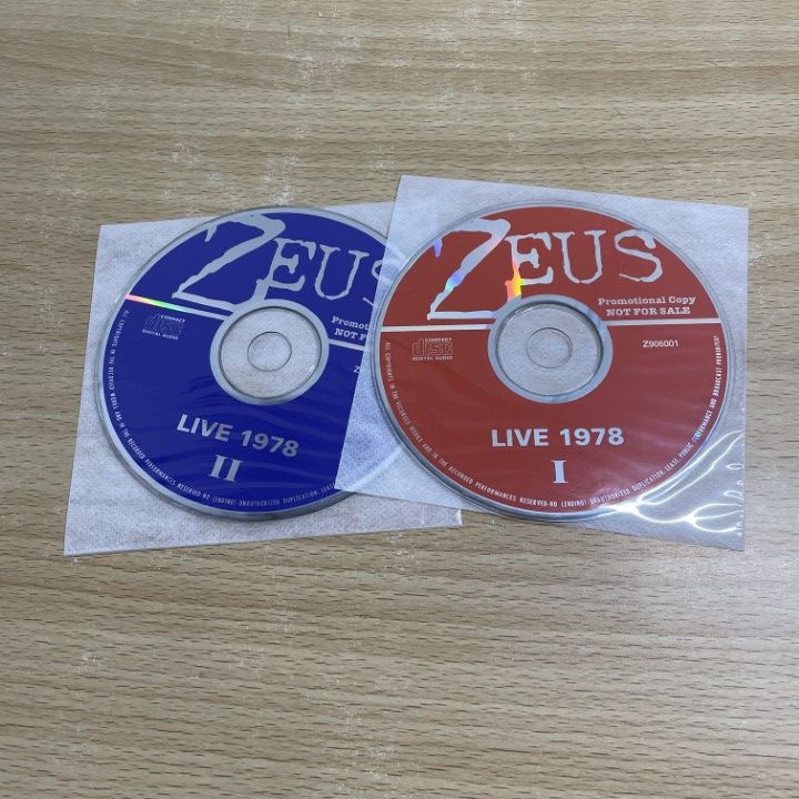 ○01)【同梱不可】【紙ジャケット】Genesis/Live In Tokyo 1978