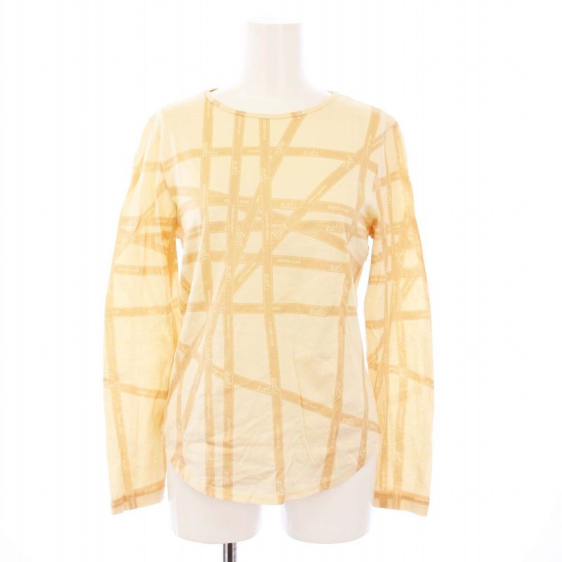 エルメス HERMES Tシャツ カットソー ロンT ボルデュック リボン