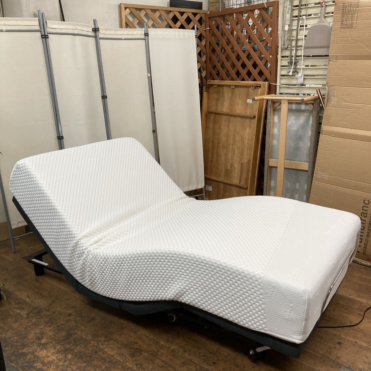 名古屋市近郊送料設置無料 S220 最 TEMPUR テンピュール 電動リクライニングベッド ZERO G ゼロジー シングル NEXPOTALLINN_EU