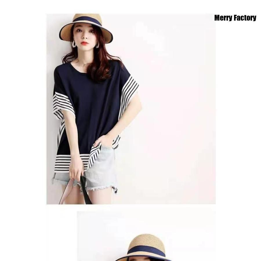 Tシャツ レディース カットソー 夏 40代 半袖 ドルマンスリーブ 春夏 カットソー 大きいサイズ シンプル UVカット 韓国風 20代 30代 Tシャツ レディース カットソー 夏 40代 半袖 ドルマンスリーブ