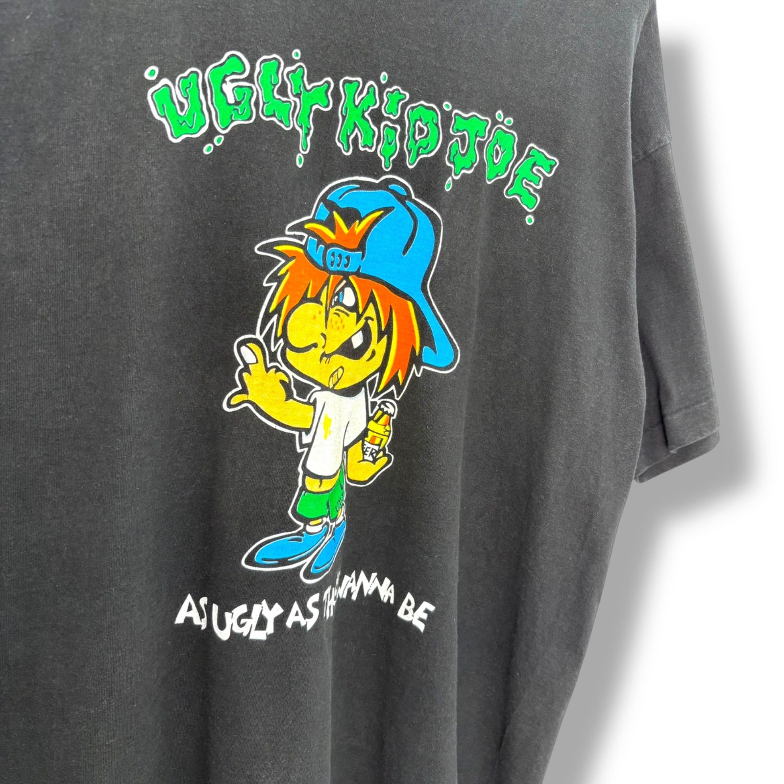 90年代　UGLY KID JOE ヴィンテージスウェット 90s UGLY KID JOE Band Print T-Shirt 【XL】 90年代 アグリー