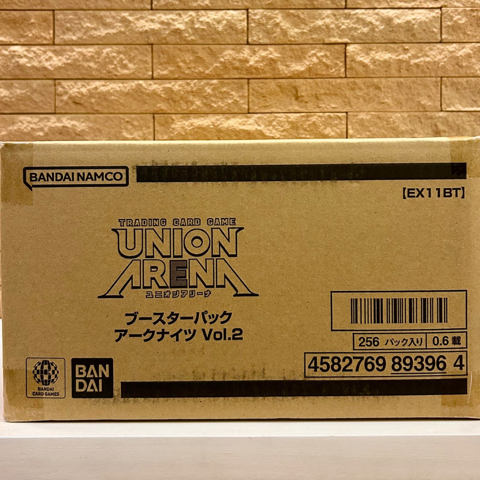 未開封1カートン 16BOX 即日発送 バンダイ UNION ARENA ブースターパック アークナイツVol.2 EX11BT BOX 16パック入り BANDAI ユニオンアリーナ ユニアリ