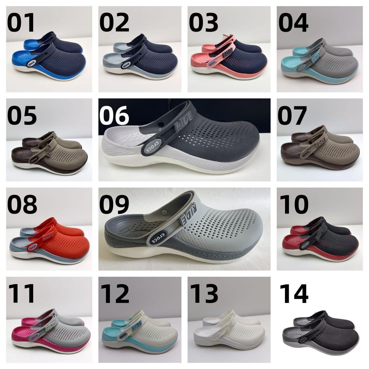 バードさん専用 新品 Crocs 204592 LiteRide Clog クロックス サンダル バンド