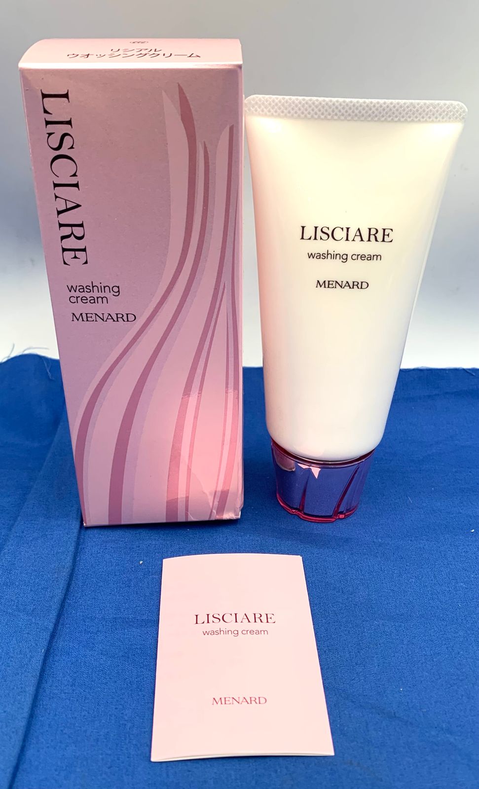 新品未使用！ メナード リシアル ウオッシングクリームA 3個
